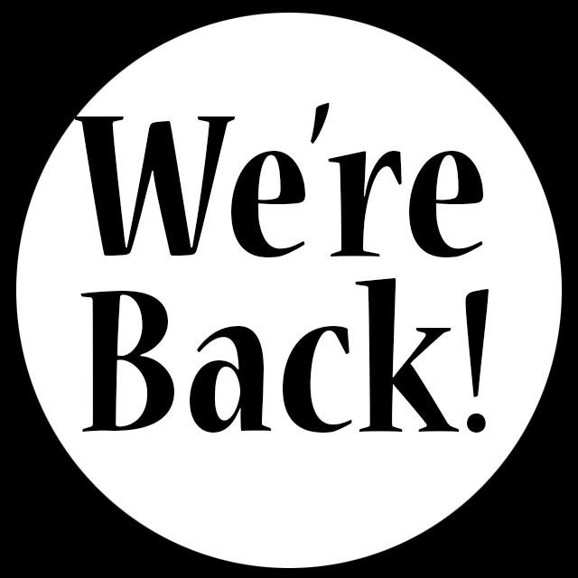We're Back with a NEW WEBSITE!
